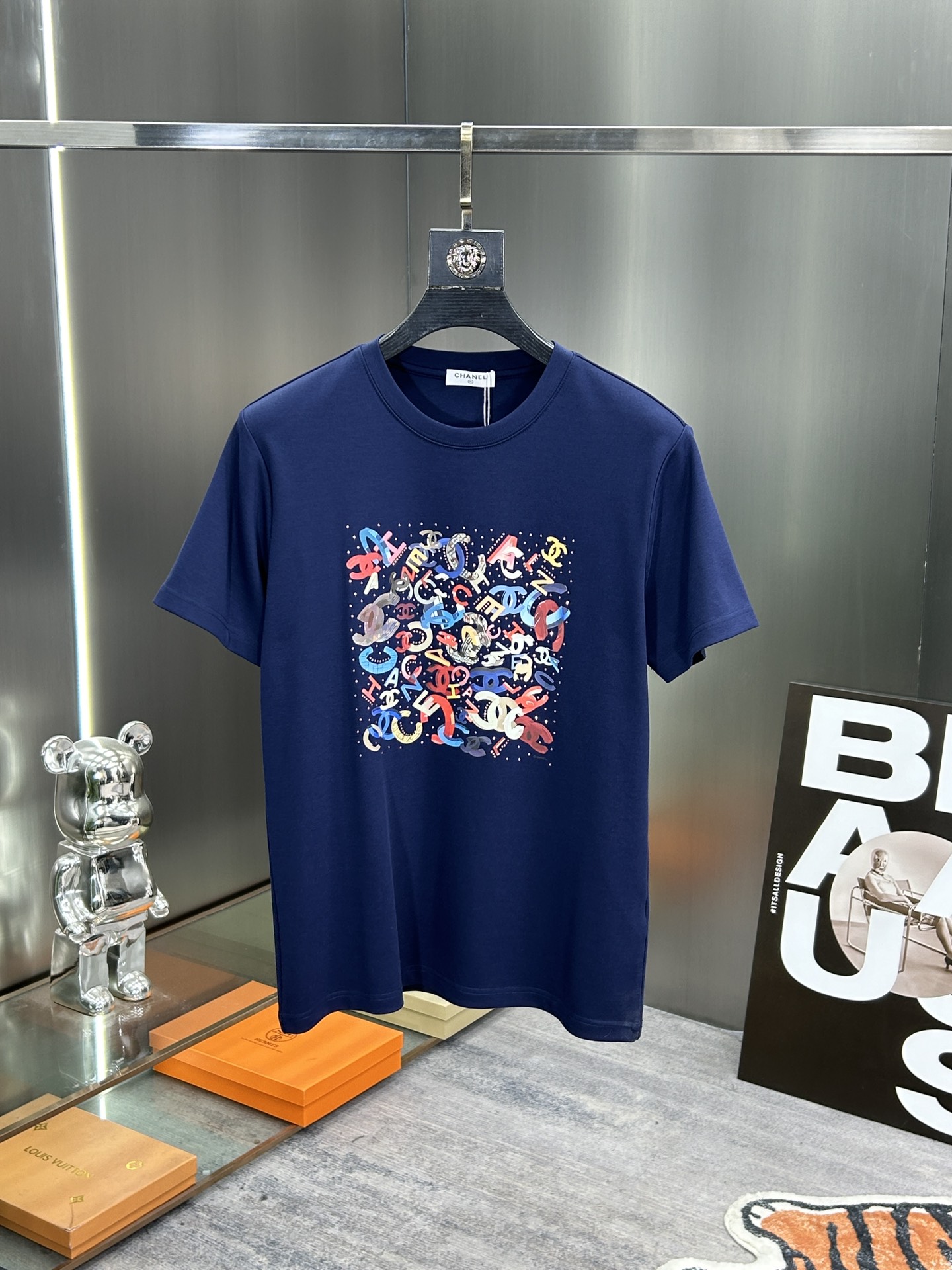 Hermes Clothing T-Shirt Spring/Summer Collection Fashion Short Sleeve