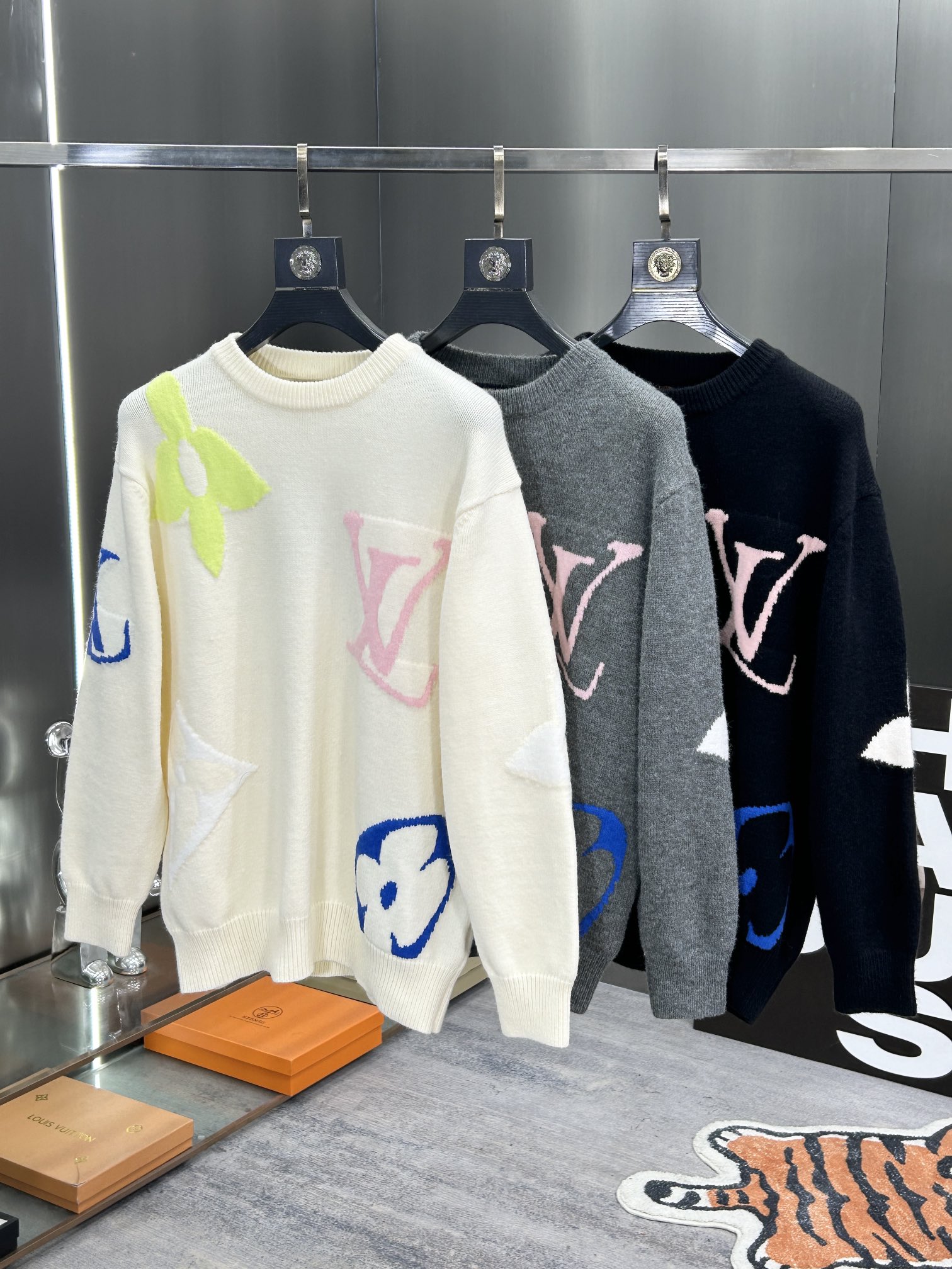 Louis Vuitton Kleding Sweatshirts Unisex Breien Wol Herfst/winter collectie