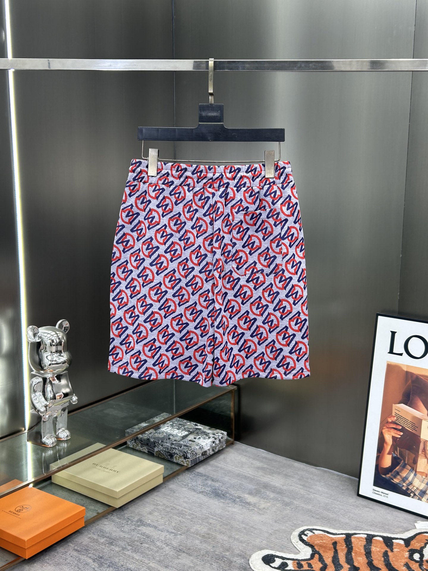 2025 Spring/Summer Flower Knitting Shorts: High-Density, Custom Tycoon String, Fashionable Design - 图片 2