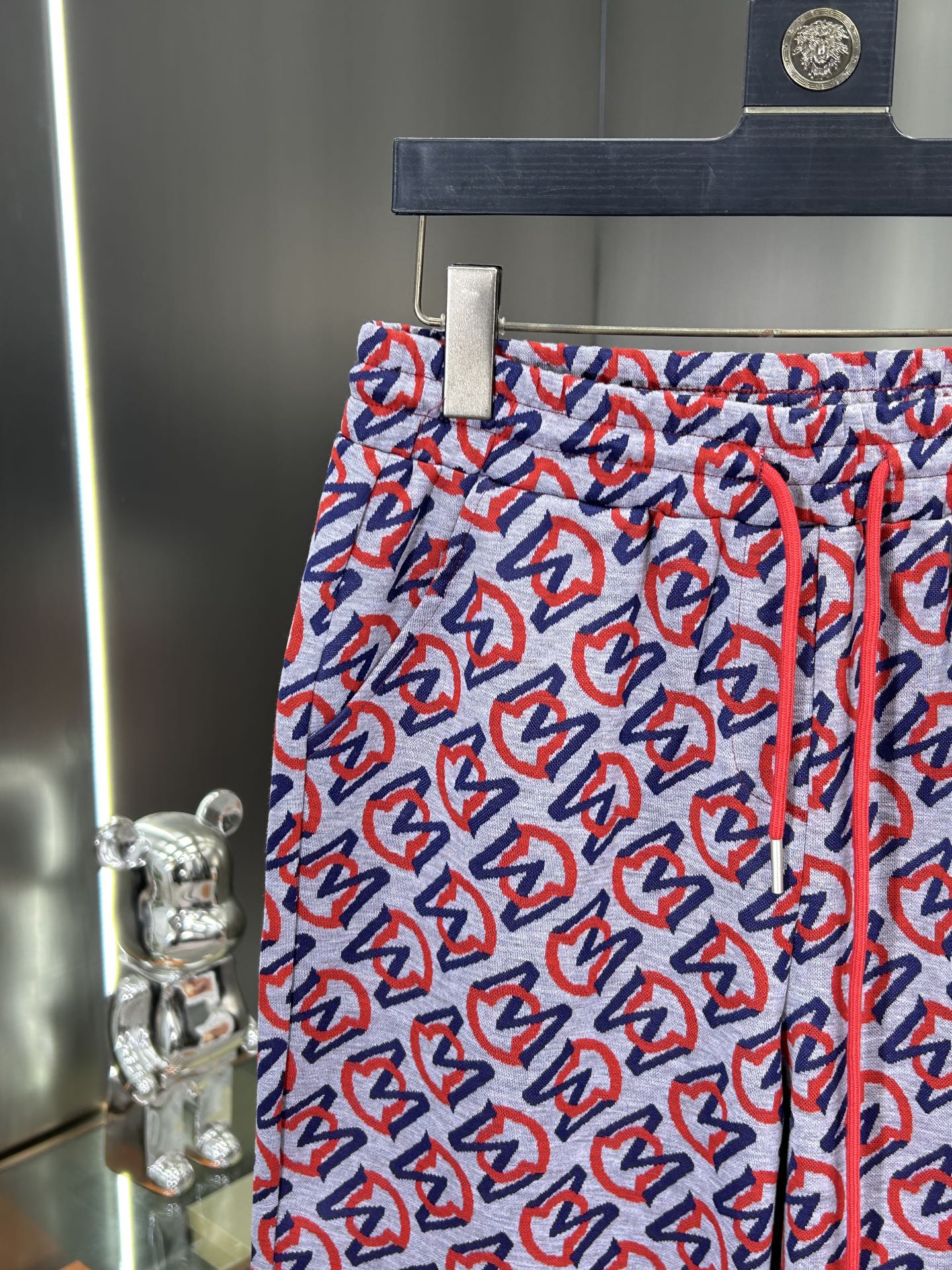 2025 Spring/Summer Flower Knitting Shorts: High-Density, Custom Tycoon String, Fashionable Design - 图片 5
