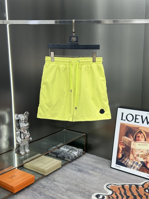 Moncler 2025 Spring/Summer Neon Yellow Beach Shorts 1 Moncler 2025 Spring/Summer Neon Yellow Beach Shorts