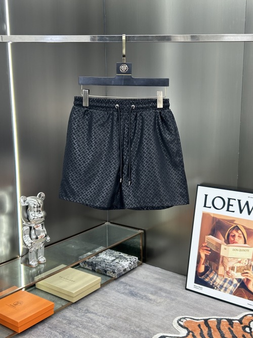 Burberry Spring/Summer 2025 Black Patterned Polyester Beach Shorts 1 Burberry Spring/Summer 2025 Black Patterned Polyester Beach Shorts