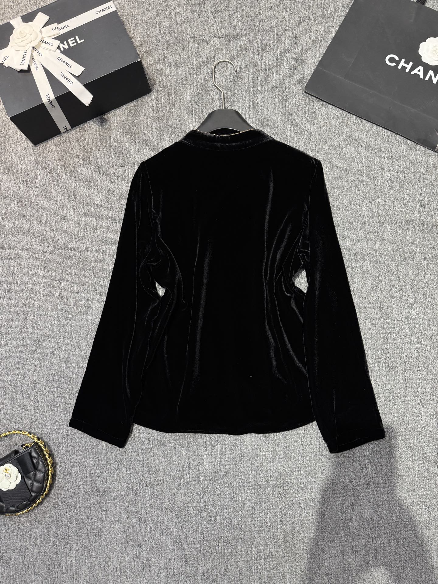 Elegant Velvet Butterfly Embroidered Blouse, Chinese Style Long Sleeve Top 8 i1756800028119 8478 0 8