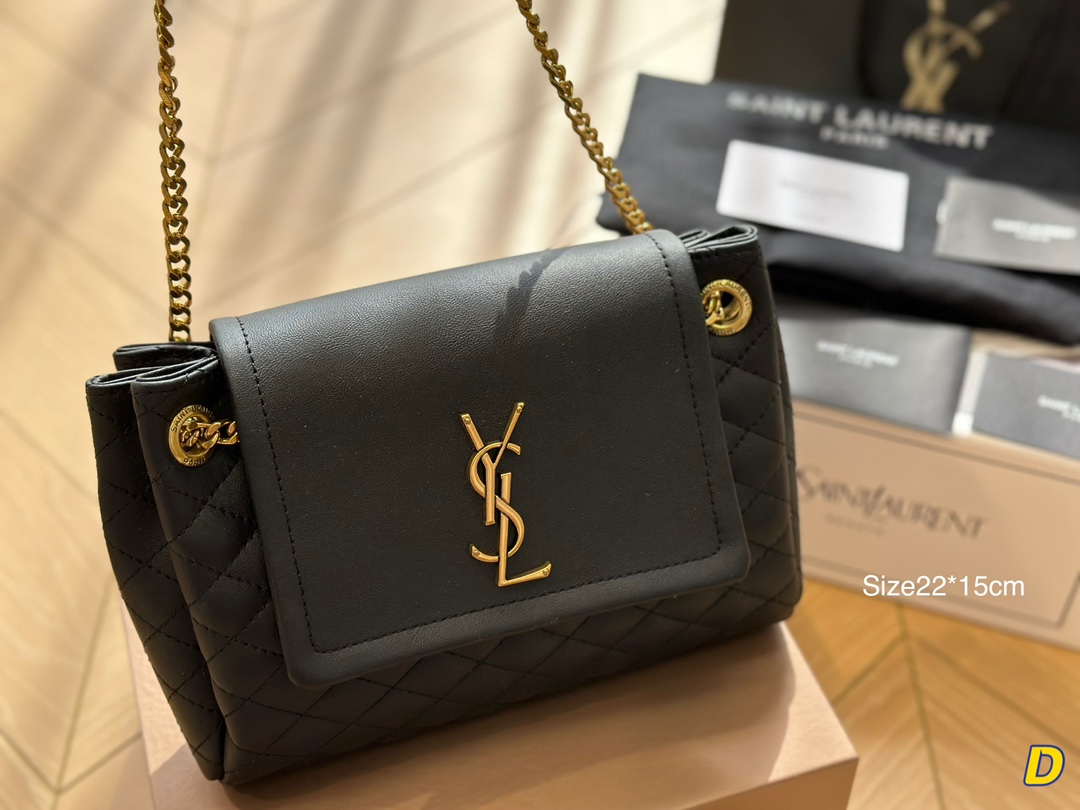 Yves Saint Laurent Luxury
 Bags Handbags High Quality 1:1 Replica
 Nolita Chains
