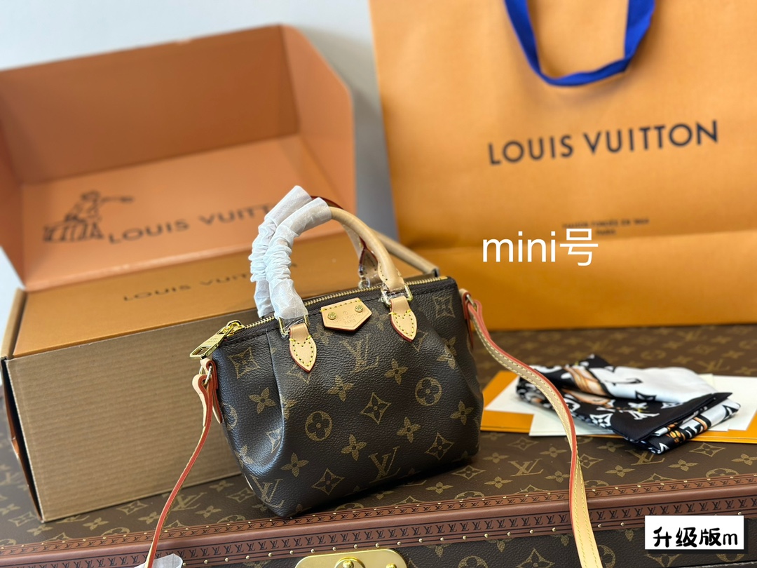 Kaufen Sie günstige hohe Qualität 1: 1 Replikat
 Louis Vuitton Taschen Handtaschen Neue Designer -Replik
 Gold Gelb Rindsleder Mini