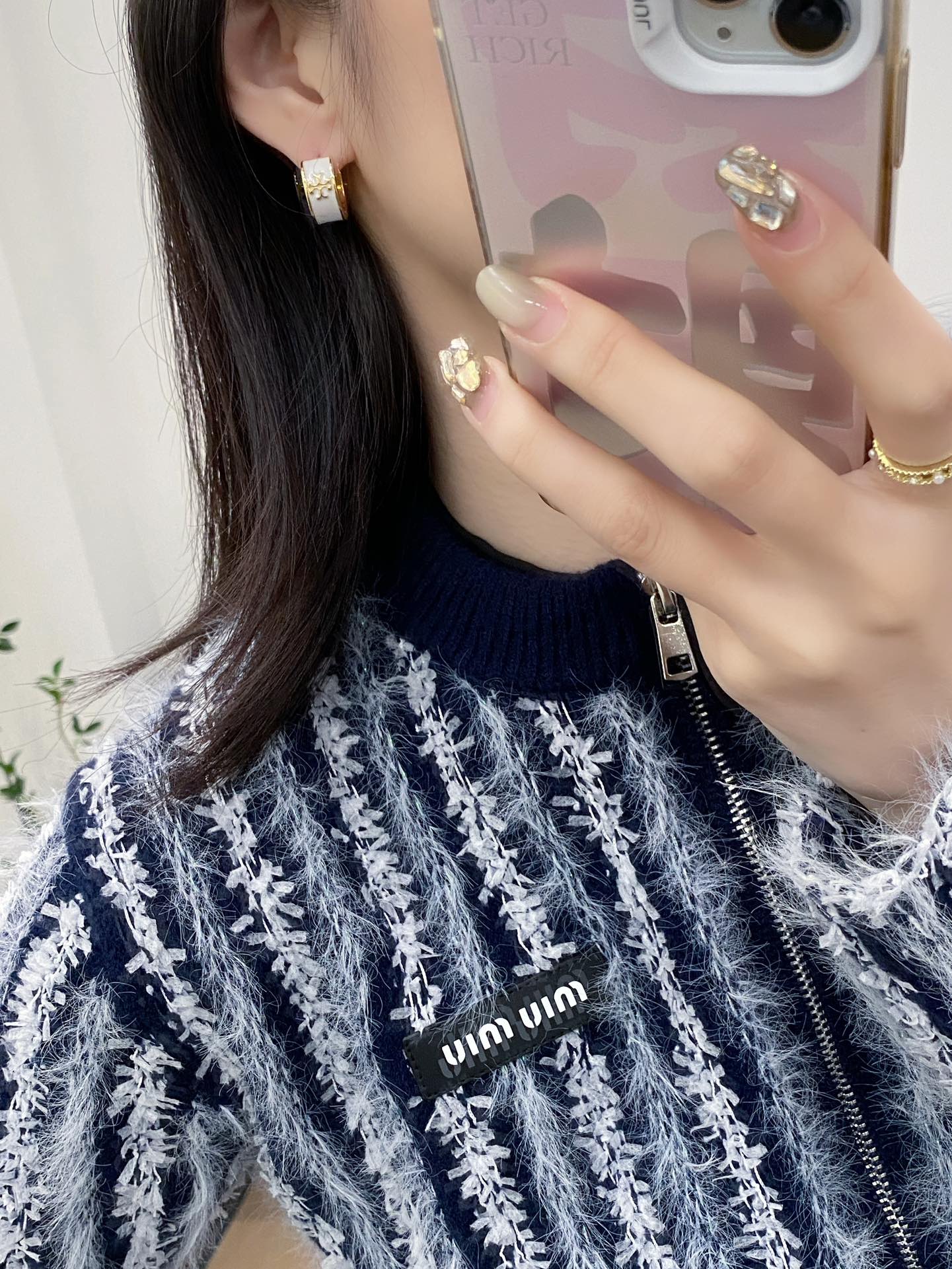 香奈儿 Chanel 传世高定珠宝耳环项链戒指首饰 #A8A2B619 9