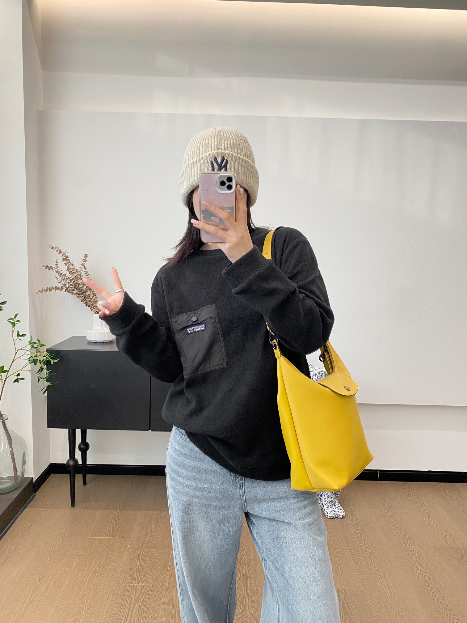 Longchamp Lemon yellow advanced picture~