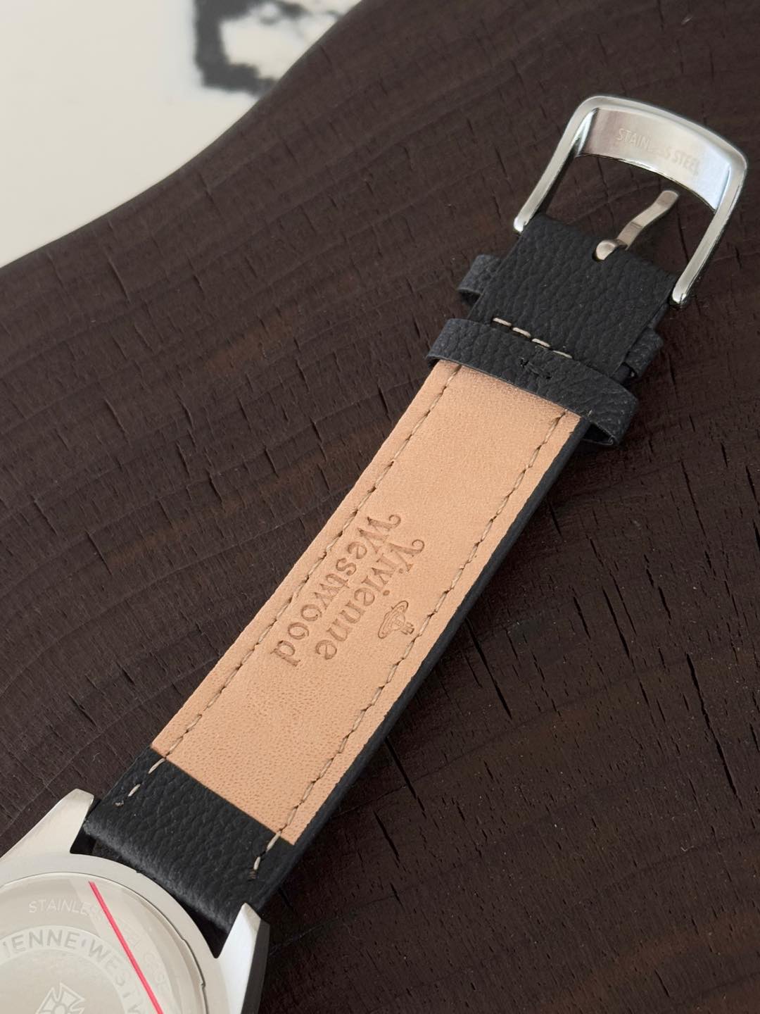 Belt model: VV293BKBK, original Swiss RONDA quartz movement, lychee - Tie 5