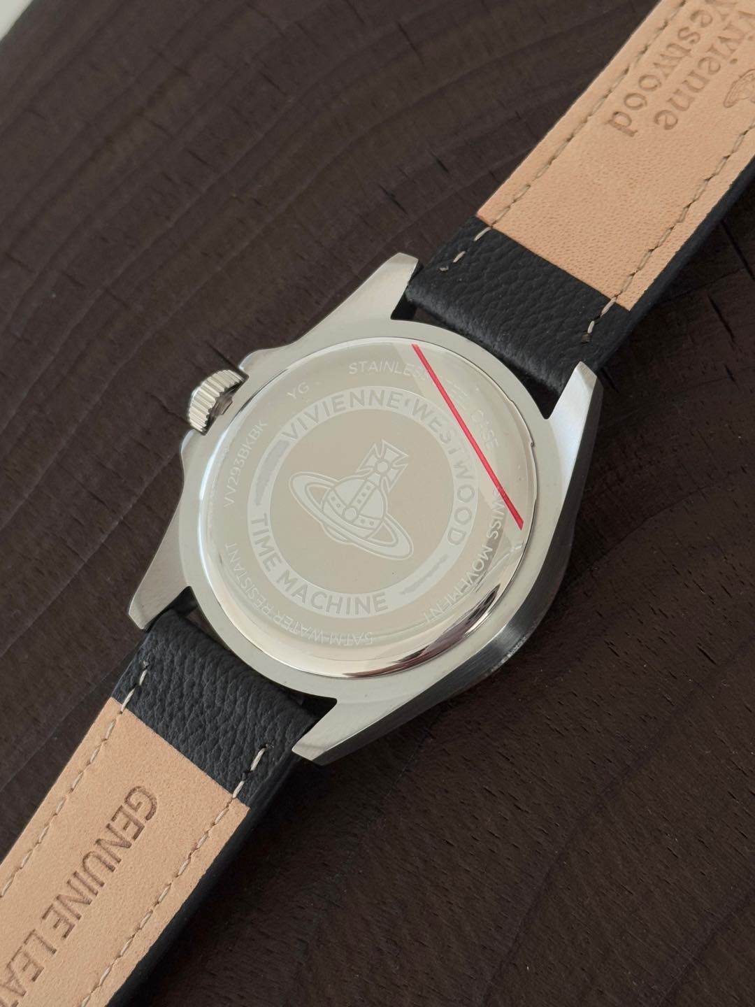 Belt model: VV293BKBK, original Swiss RONDA quartz movement, lychee - Tie 4
