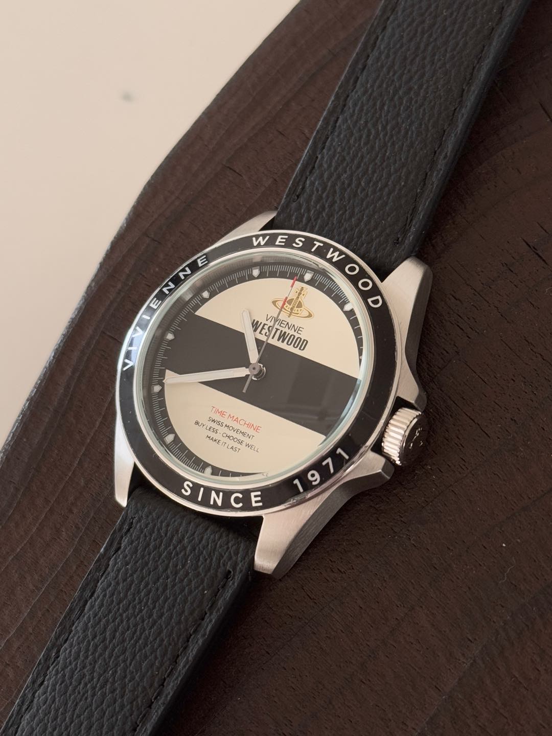 Belt model: VV293BKBK, original Swiss RONDA quartz movement, lychee - Tie 2