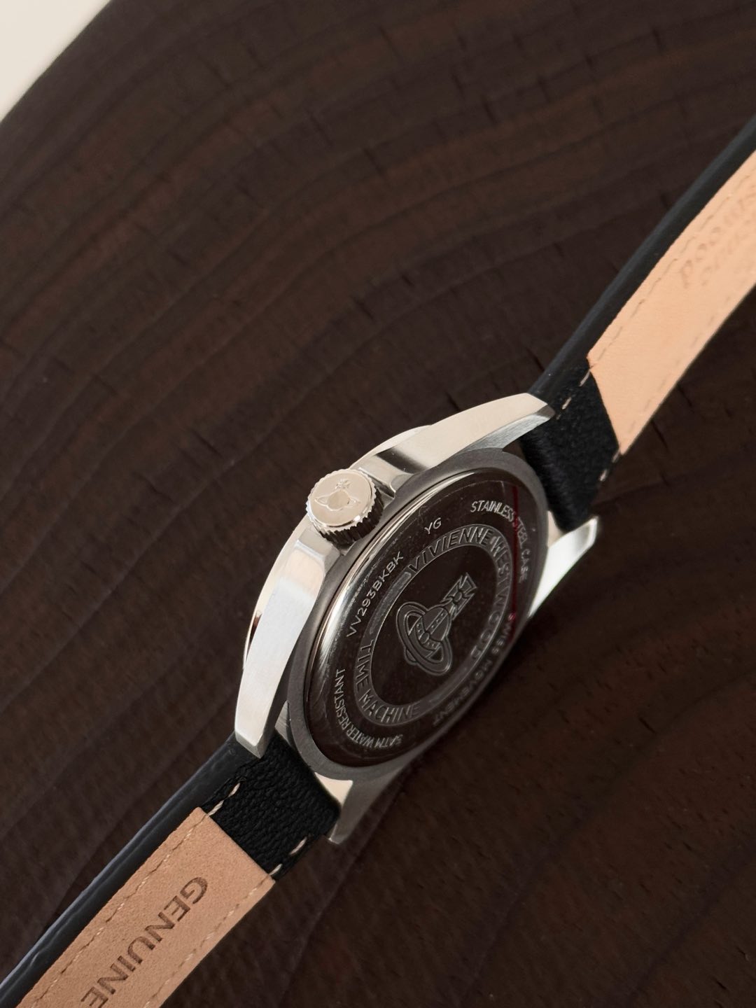 Belt model: VV293BKBK, original Swiss RONDA quartz movement, lychee - Tie 8