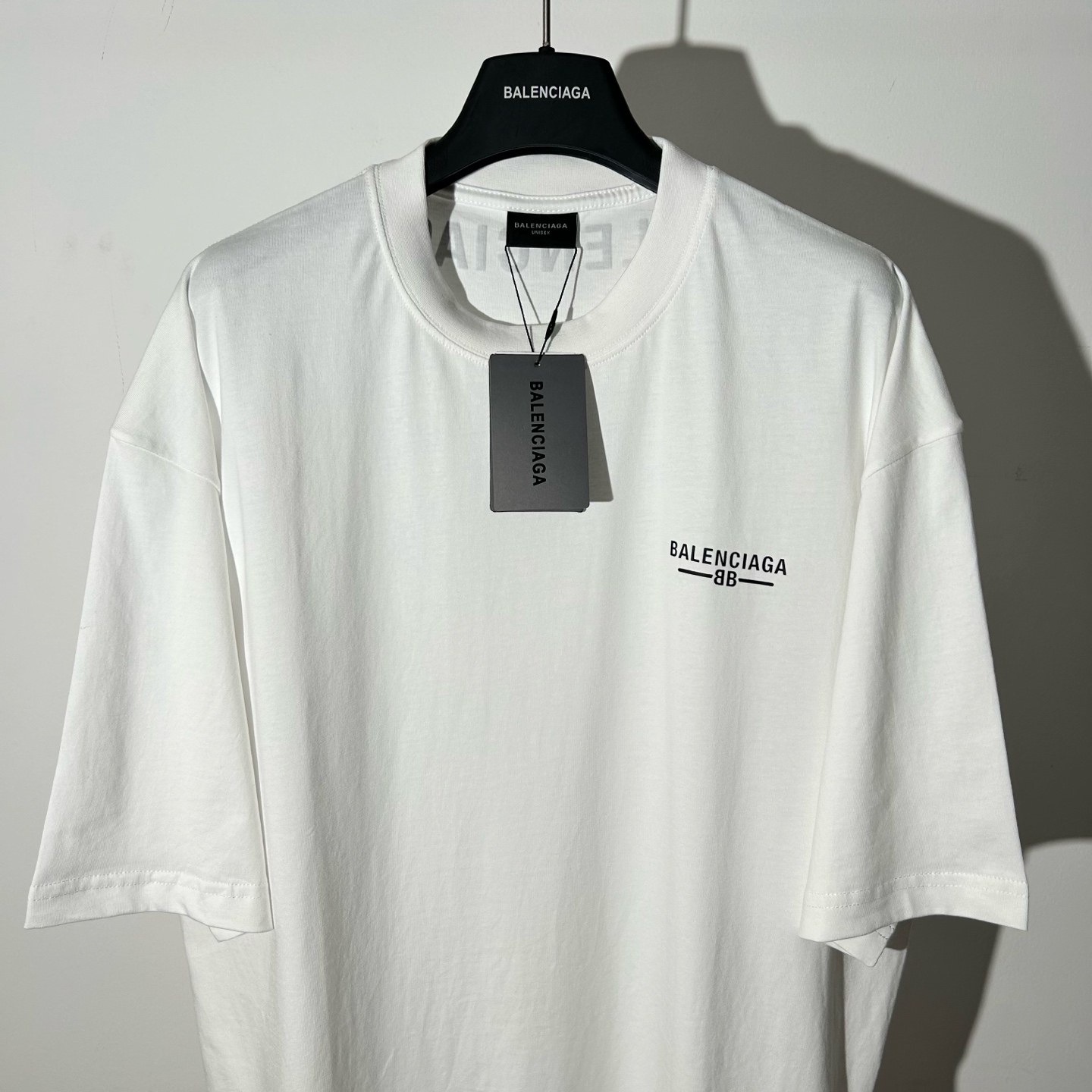 Balenciaga Printed Crewneck T-Shirt - BLCG Logo Tee - White, S-XL 4 i1749020403728 1705 0 1