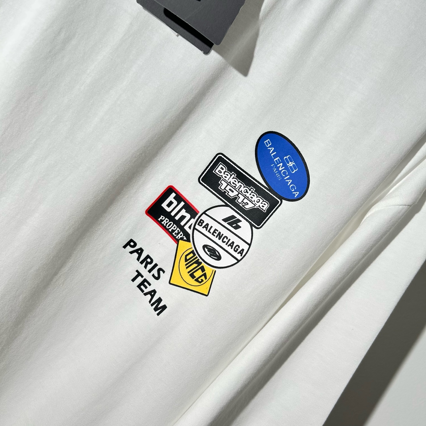 Balenciaga Printed Crewneck T-Shirt | Paris Team Graphic Tee | S-XL 6 i1749020821778 8495 0 4