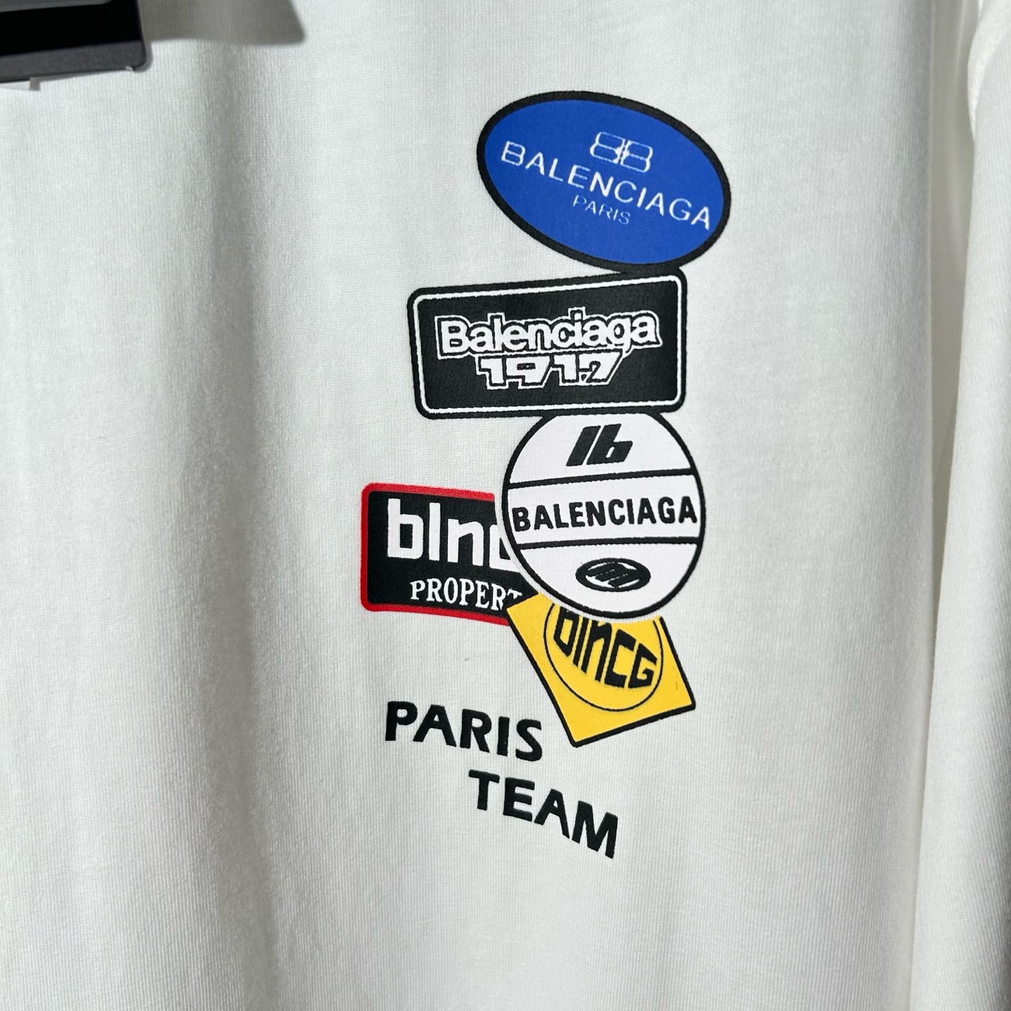 Balenciaga Printed Crewneck T-Shirt | Paris Team Graphic Tee | S-XL 8 i1749020822218 7298 0 6