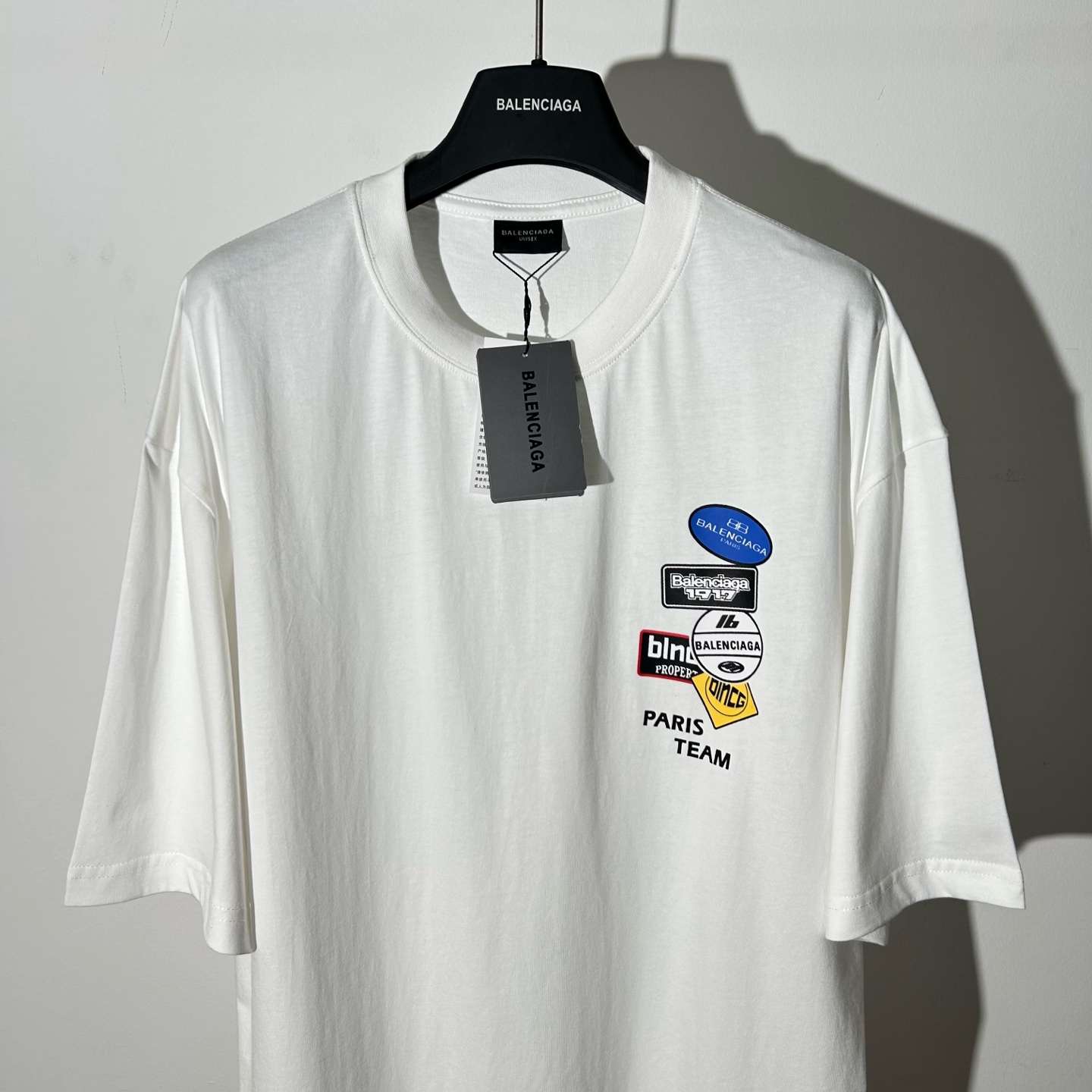 Balenciaga Printed Crewneck T-Shirt | Paris Team Graphic Tee | S-XL 3 i1749020823123 282 0 1