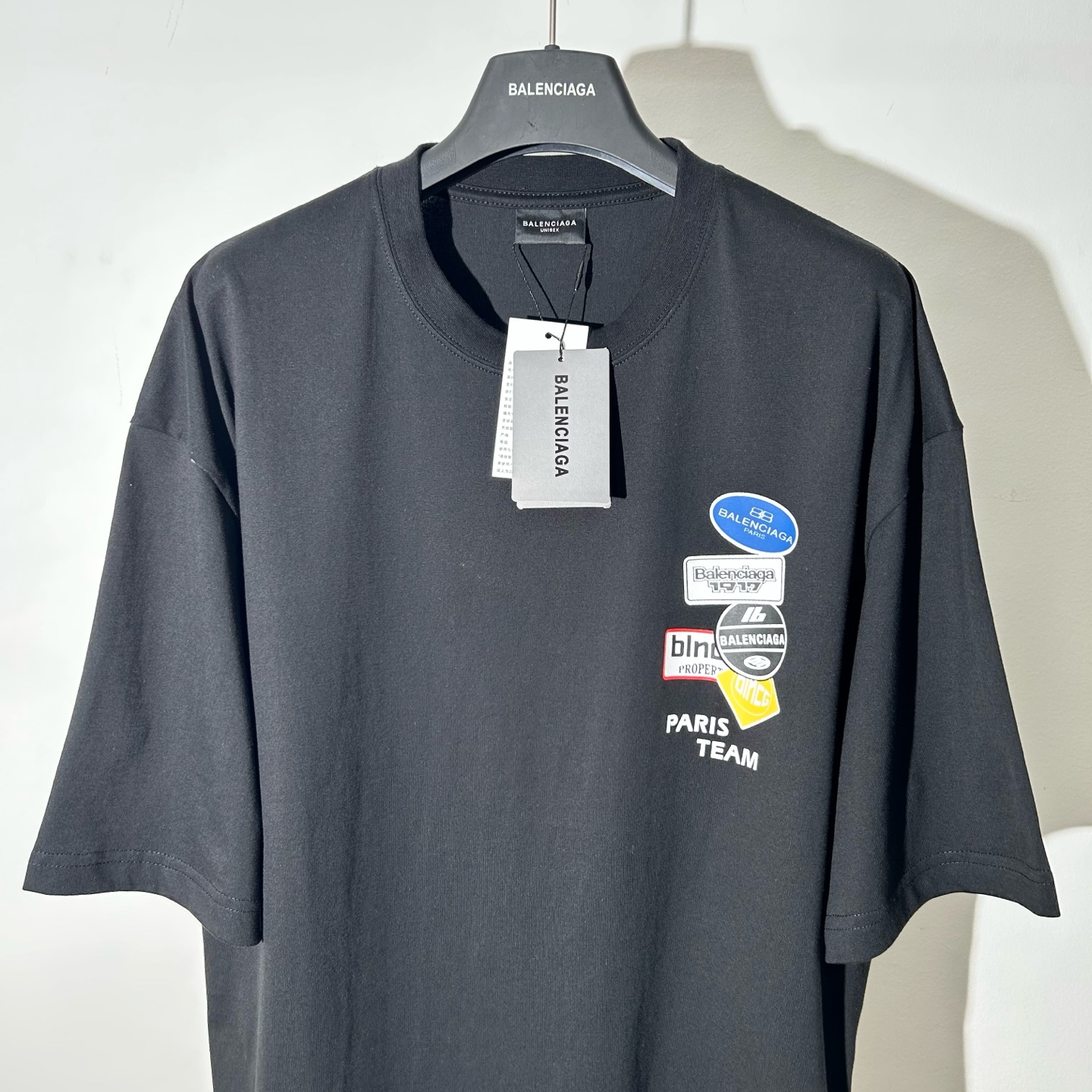 Balenciaga Printed Crewneck T-Shirt | BLCG Paris Team Tee | S-XL Sizes 3 i1749021101474 6366 0 1