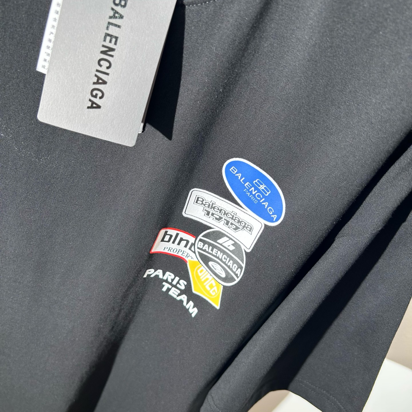 Balenciaga Printed Crewneck T-Shirt | BLCG Paris Team Tee | S-XL Sizes 6 i1749021101713 4329 0 4