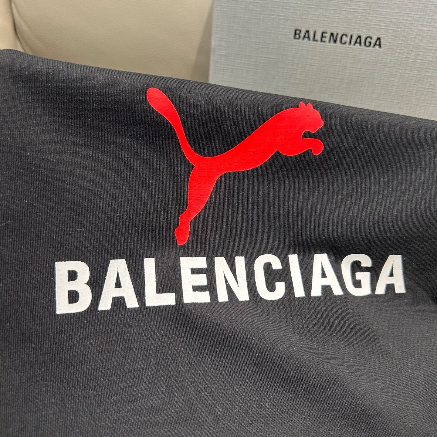 Balenciaga & Puma Crew Neck T-Shirt - Stylish Collaboration Tee for Men & Women 7 i1751697930558 9604 0 6