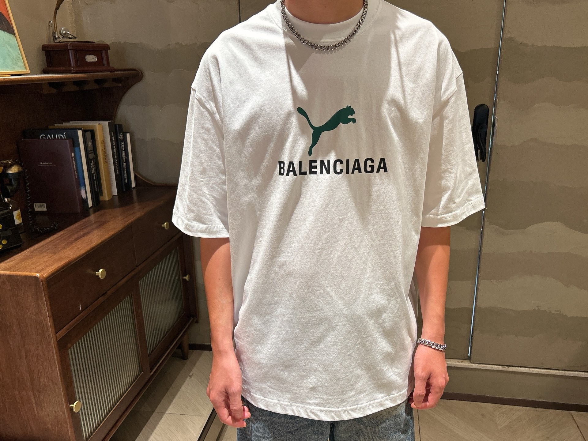 Balenciaga x Puma Crew Neck Tee - Limited Edition Collaboration T-Shirt 15 i1751793326006 6356 0 14