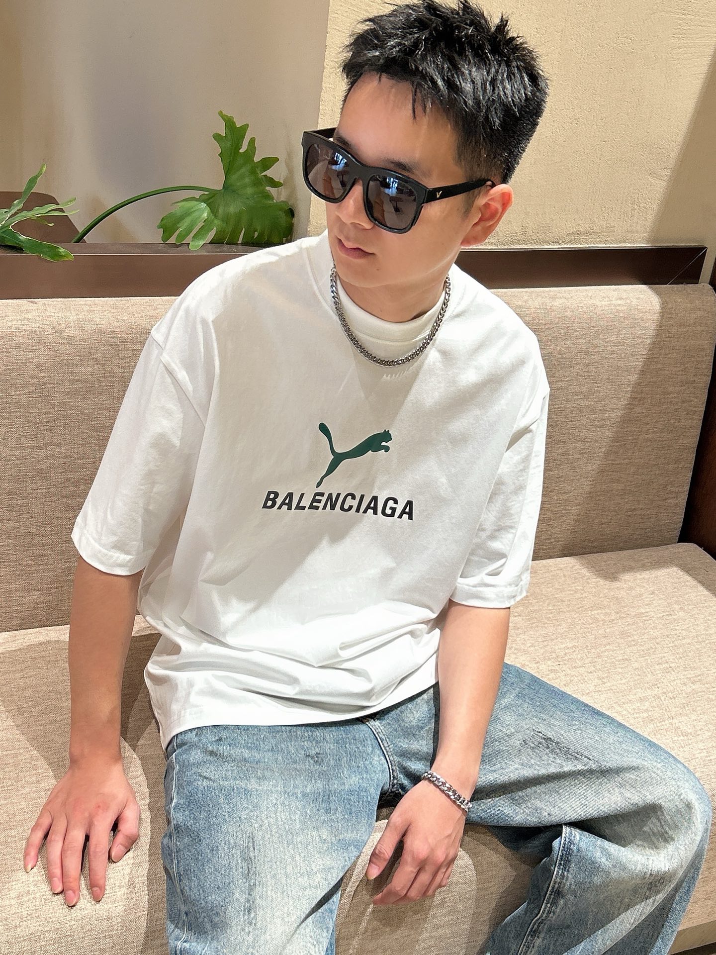 Balenciaga x Puma Crew Neck Tee - Limited Edition Collaboration T-Shirt 16 i1751793336831 1277 0 15