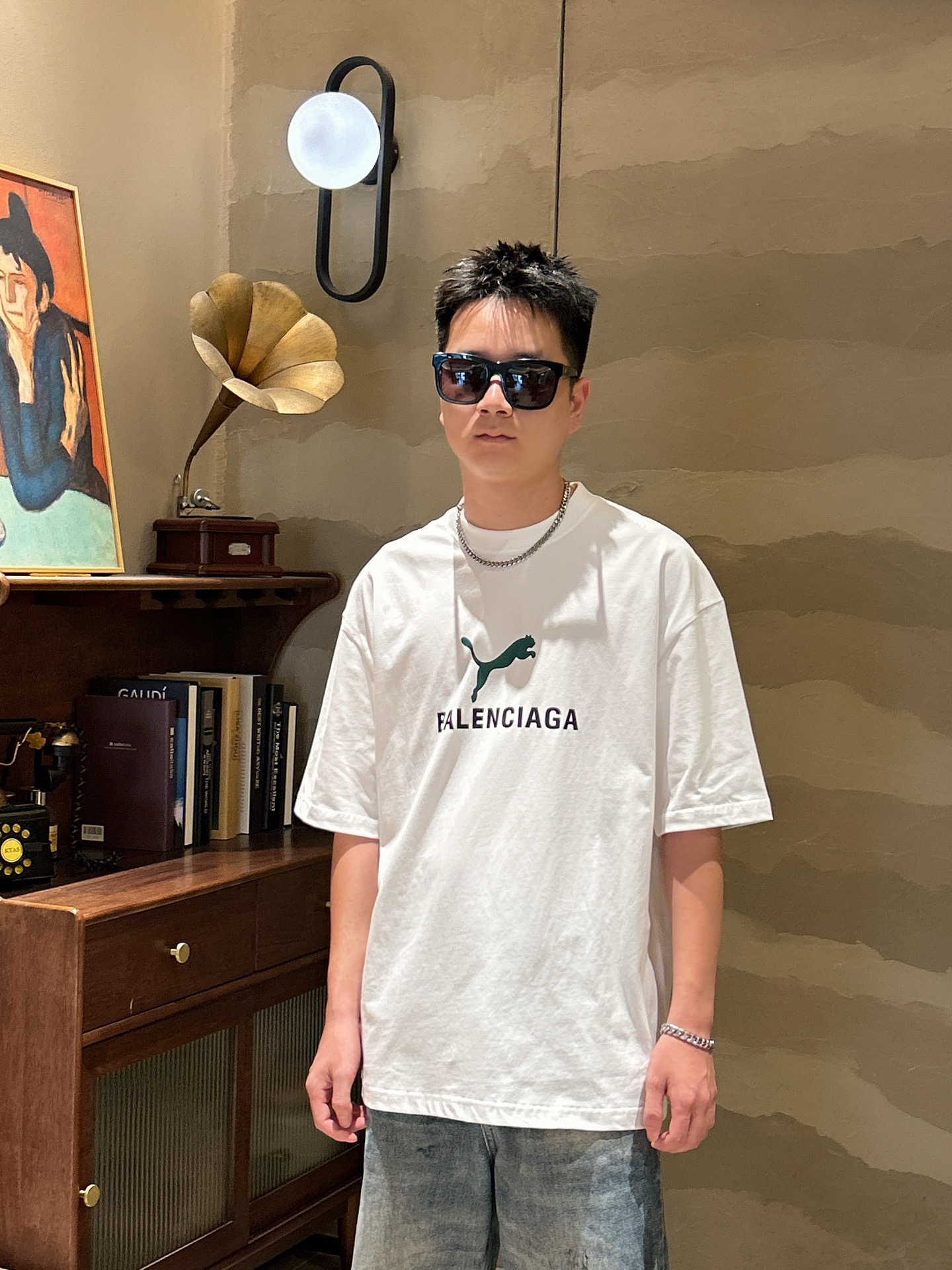 Balenciaga x Puma Crew Neck Tee - Limited Edition Collaboration T-Shirt 5 i1751793337534 6425 0 4