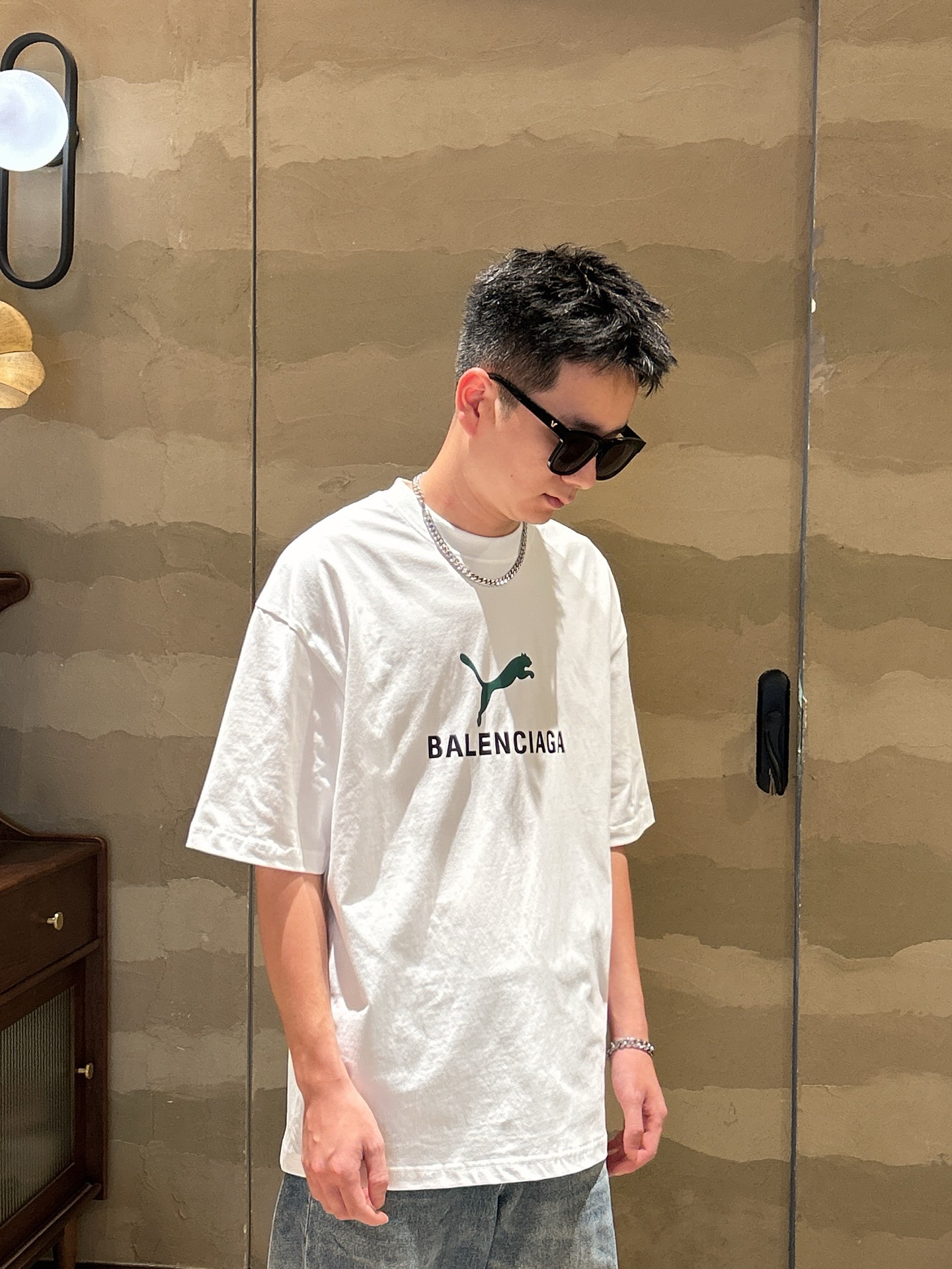 Balenciaga x Puma Crew Neck Tee - Limited Edition Collaboration T-Shirt 6 i1751793338221 4559 0 5
