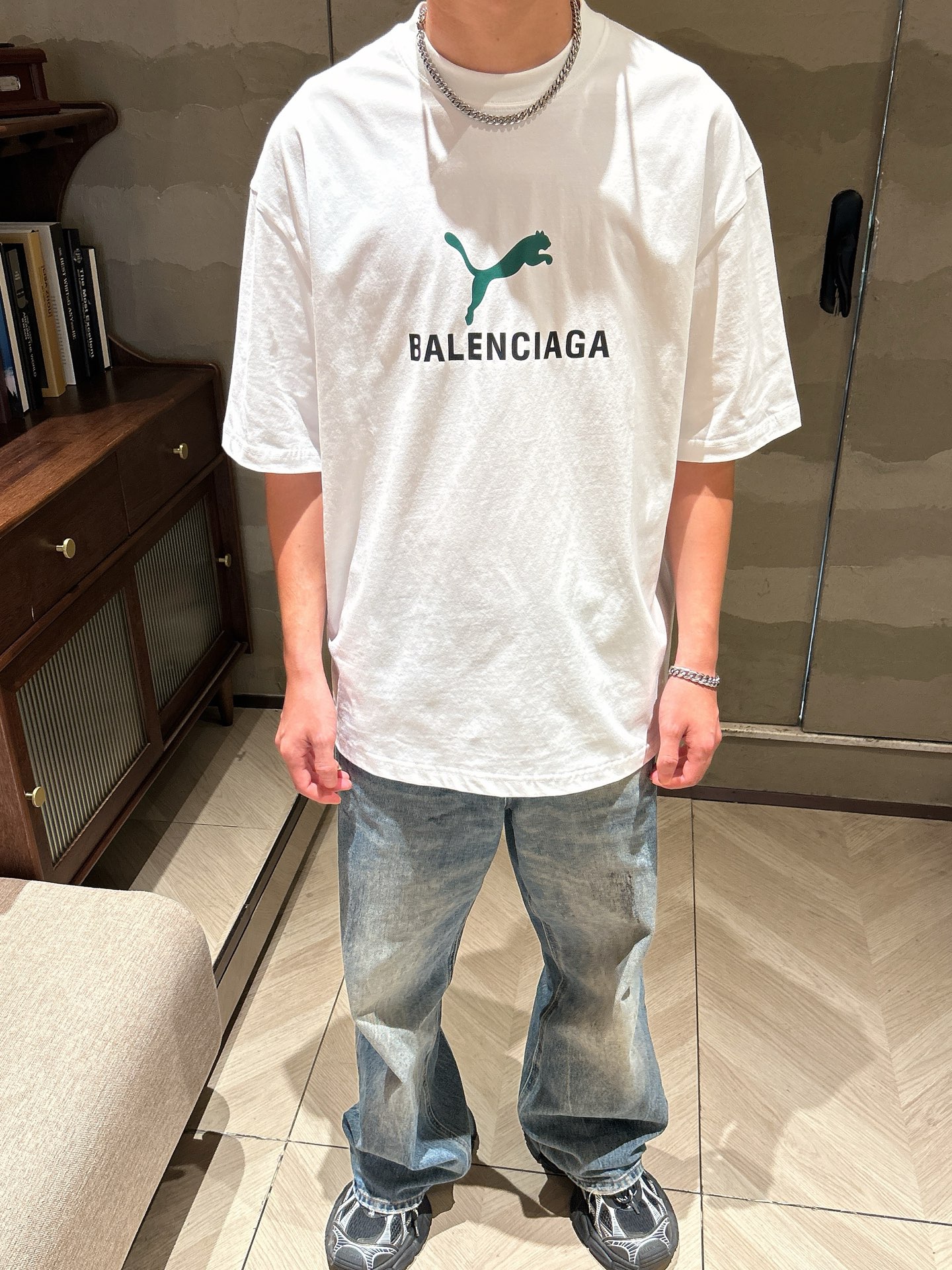 Balenciaga x Puma Crew Neck Tee - Limited Edition Collaboration T-Shirt 14 i1751793338763 619 0 13
