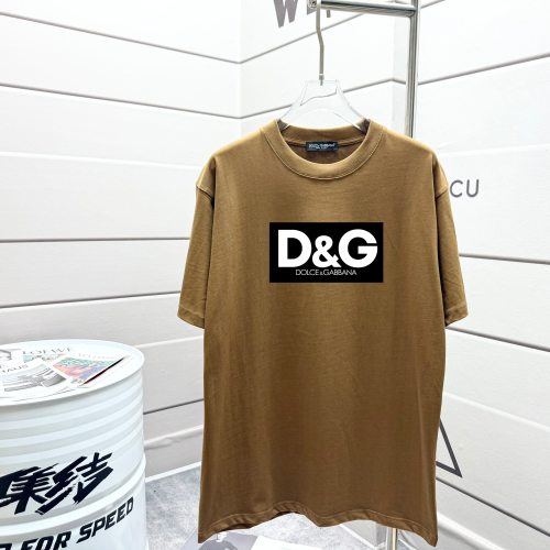 Dolce & Gabbana 2025SS Logo Print Short Sleeve T-Shirt Unisex 1 Dolce & Gabbana 2025SS Logo Print Short Sleeve T-Shirt Unisex