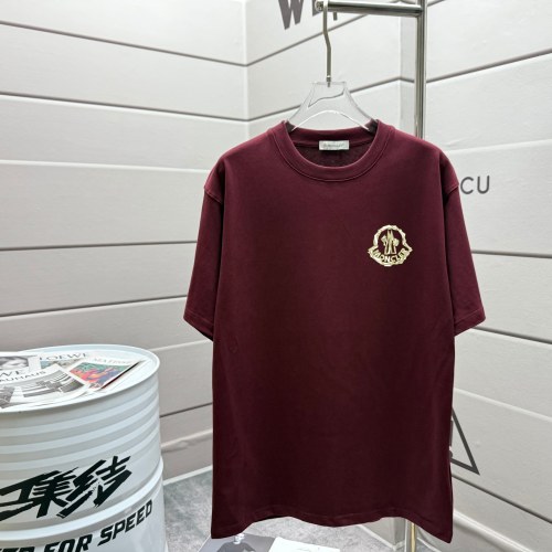 Moncler Camiseta de Manga Corta con Logo Bordado para Hombre y Mujer 12 Moncler Camiseta de Manga Corta con Logo Bordado para Hombre y Mujer