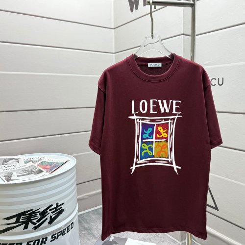 Loewe 2025 Spring/Summer Short Sleeve T-Shirt - Unisex Fashion 1 Loewe 2025 Spring/Summer Short Sleeve T-Shirt – Unisex Fashion