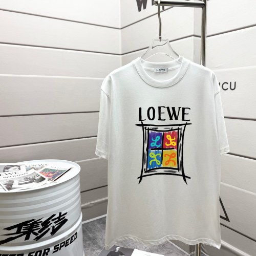 Loewe Camiseta de Manga Corta con Diseño Gráfico para Hombre y Mujer 12 Loewe Camiseta de Manga Corta con Diseño Gráfico para Hombre y Mujer
