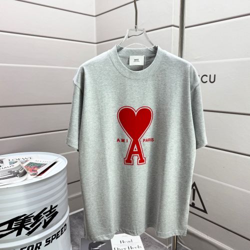 Ami Paris Heart Logo T-Shirt, Unisex Cotton Tee, Casual Short Sleeve Top 1 Ami Paris Heart Logo T-Shirt, Unisex Cotton Tee, Casual Short Sleeve Top