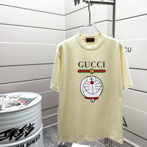 Gucci 2025SS Doraemon Print Short Sleeve T-Shirt - Unisex Fashion 1 Gucci 2025SS Doraemon Print Short Sleeve T-Shirt - Unisex Fashion
