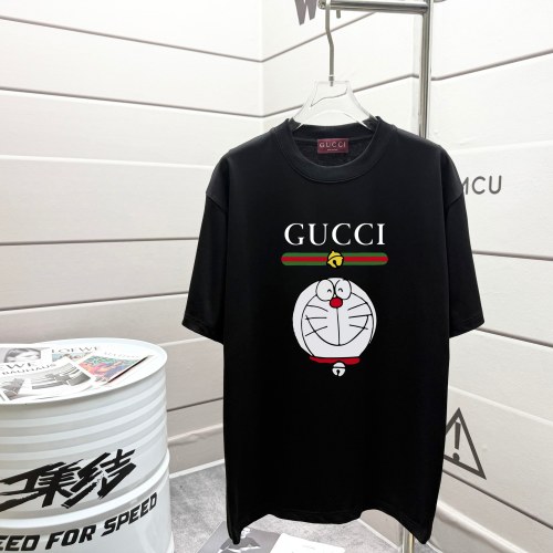 Gucci 2025SS Doraemon Print Short Sleeve T-Shirt - Unisex Fashion 1 Gucci 2025SS Doraemon Print Short Sleeve T-Shirt - Unisex Fashion