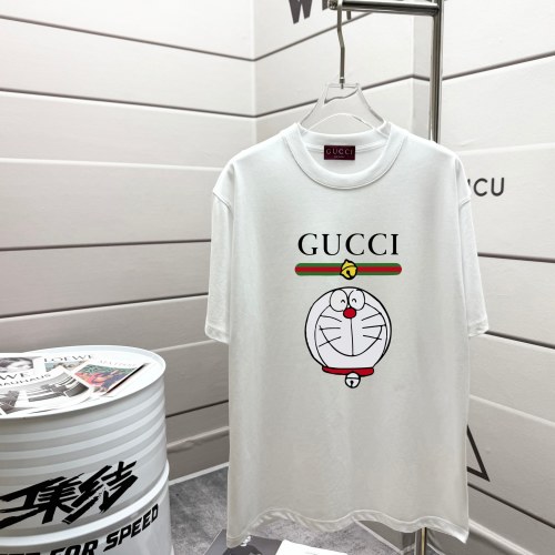 Gucci 2025SS Doraemon Print T-Shirt, Unisex, Cotton, Short Sleeve 1 Gucci 2025SS Doraemon Print T-Shirt, Unisex, Cotton, Short Sleeve