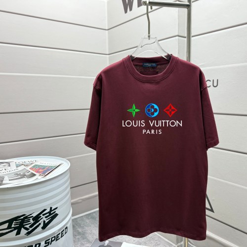 Louis Vuitton 2025 Spring/Summer Runway Printed Crew Neck Short Sleeve T-Shirt 1 Louis Vuitton 2025 Spring/Summer Runway Printed Crew Neck Short Sleeve T-Shirt