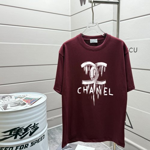 Chanel 2025SS Short Sleeve T-Shirt - Double C Logo, Relaxed Fit 1 Chanel 2025SS Short Sleeve T-Shirt - Double C Logo, Relaxed Fit
