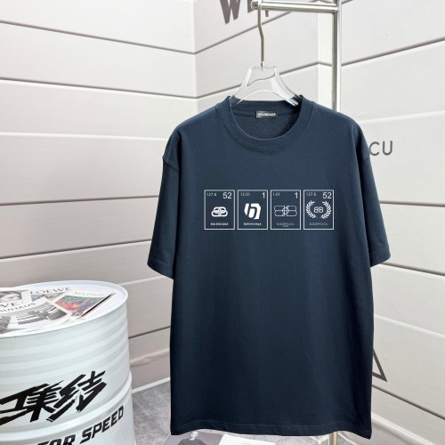 Balenciaga 2025SS Show Collection T-Shirt, High-Density Fabric, Unisex Design 1 Balenciaga 2025SS Show Collection T-Shirt, High-Density Fabric, Unisex Design