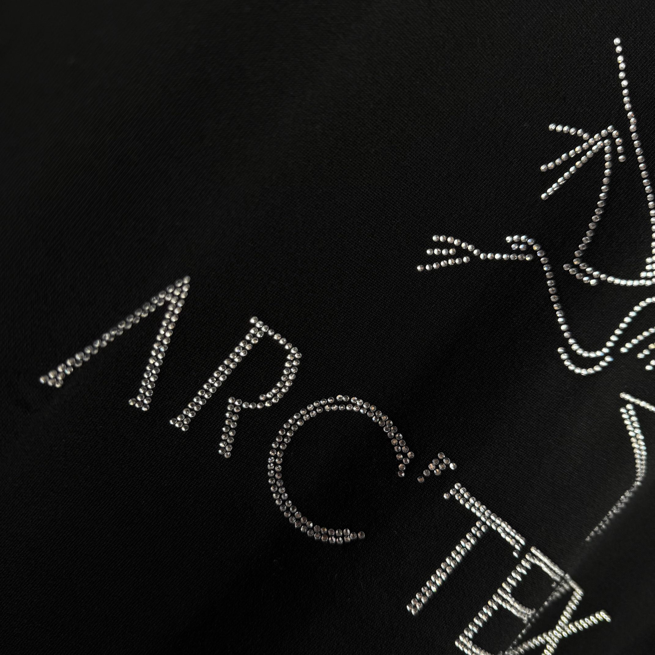 Arc'teryx # ARC'TERYX*始祖*鸟 2026春夏新款 个性 字母烫钻工艺 定制双纱平纹纯棉面料 短袖T恤