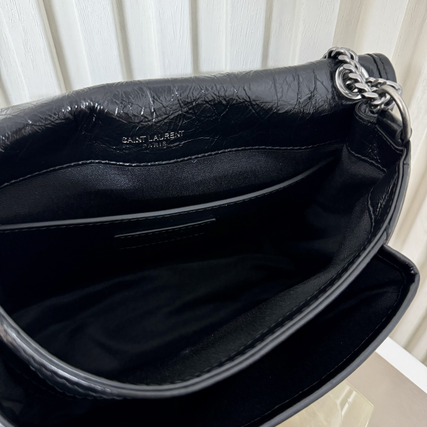 全套包装！型号:，尺寸:22-16.5-7.5cm！Niki新版，链条新增两个D扣，承受能力更强大！油蜡