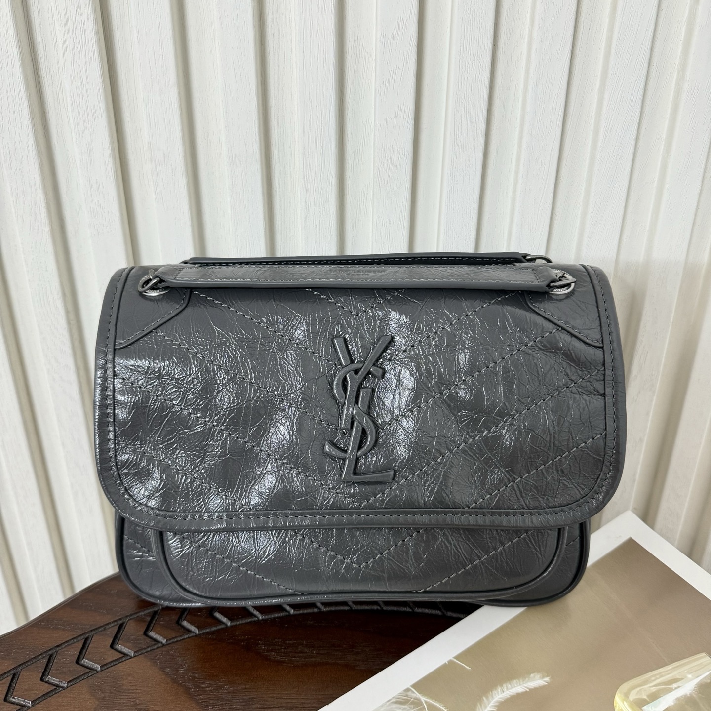 全套包装！型号:，尺寸:22-16.5-7.5cm！Niki新版，链条新增两个D扣，承受能力更强大！油蜡