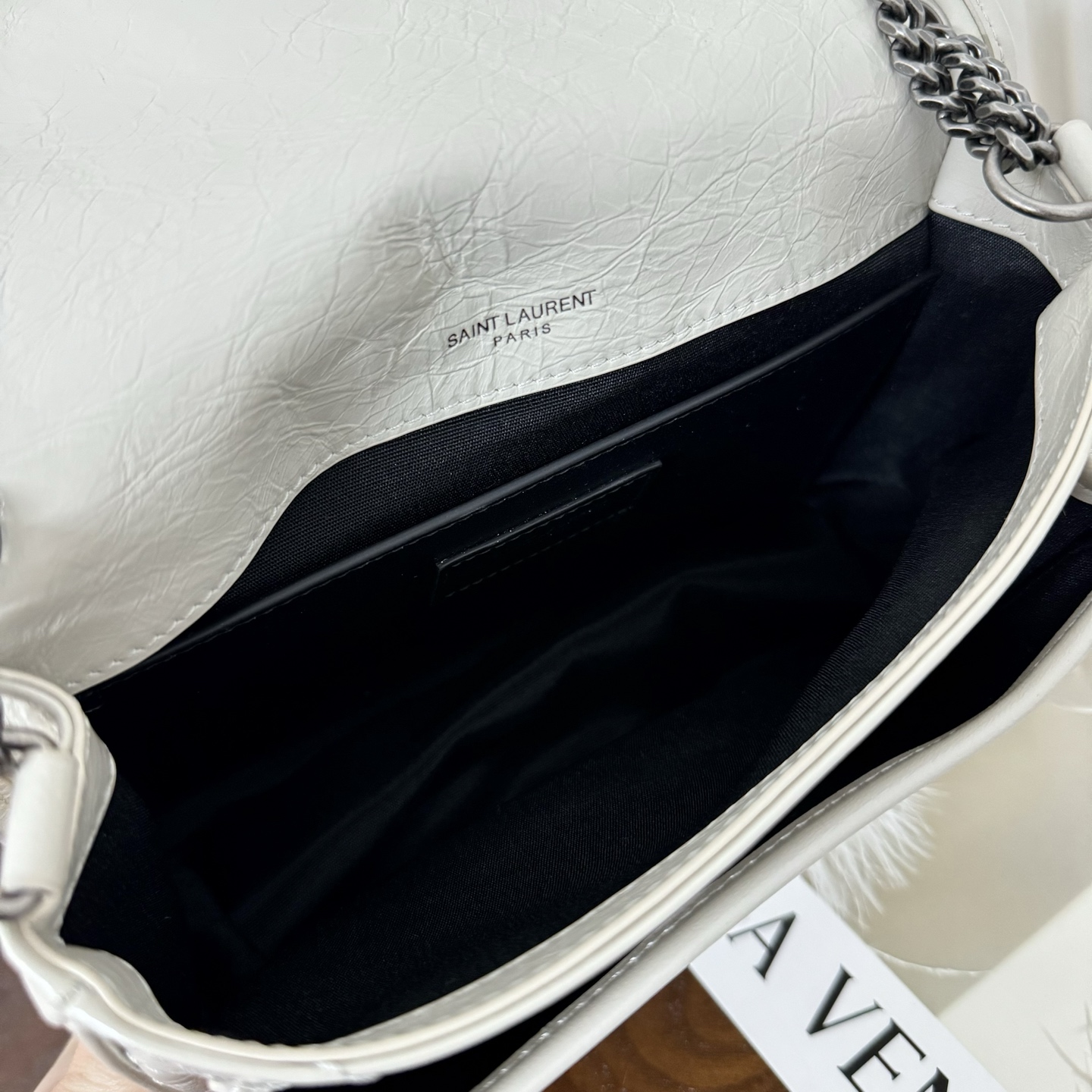 全套包装！型号:，尺寸:22-16.5-7.5cm！Niki新版，链条新增两个D扣，承受能力更强大！油蜡