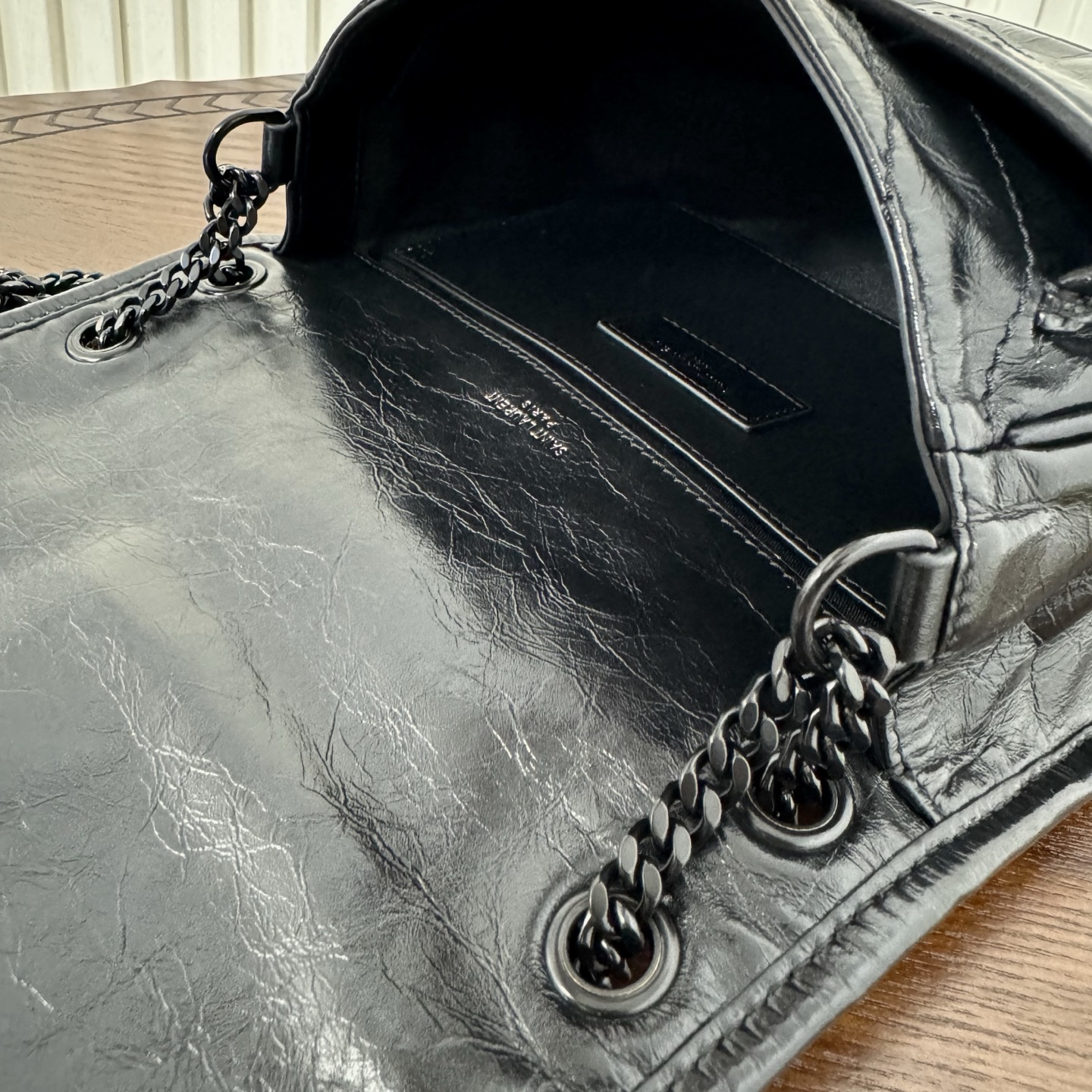 全套包装！型号，尺寸:22/16.5/7.5！超级爆款NiKi热潮势不可挡，logo改为金属质地，链条也