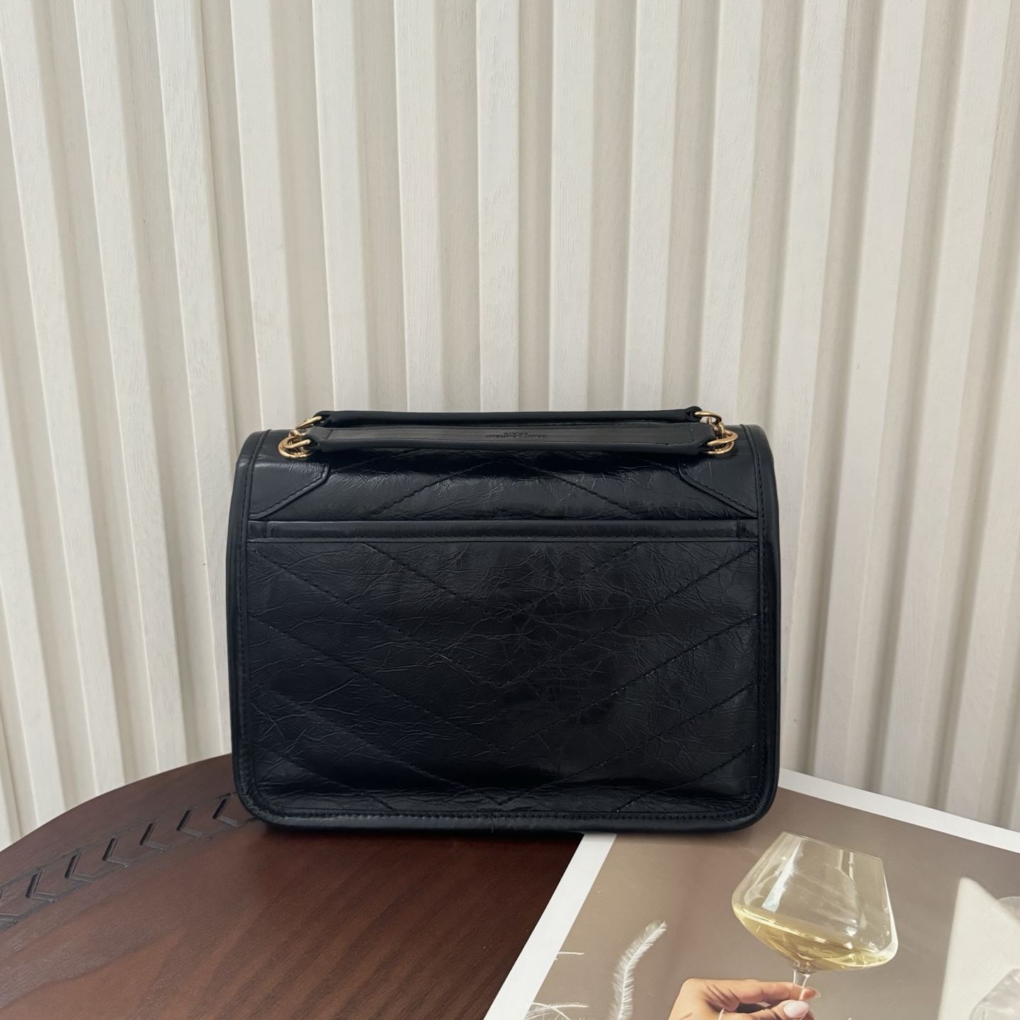 全套包装！型号:，Size：22-16.5-7.5cm！Niki出金链条啦，让包身整体又多了几分优雅和贵