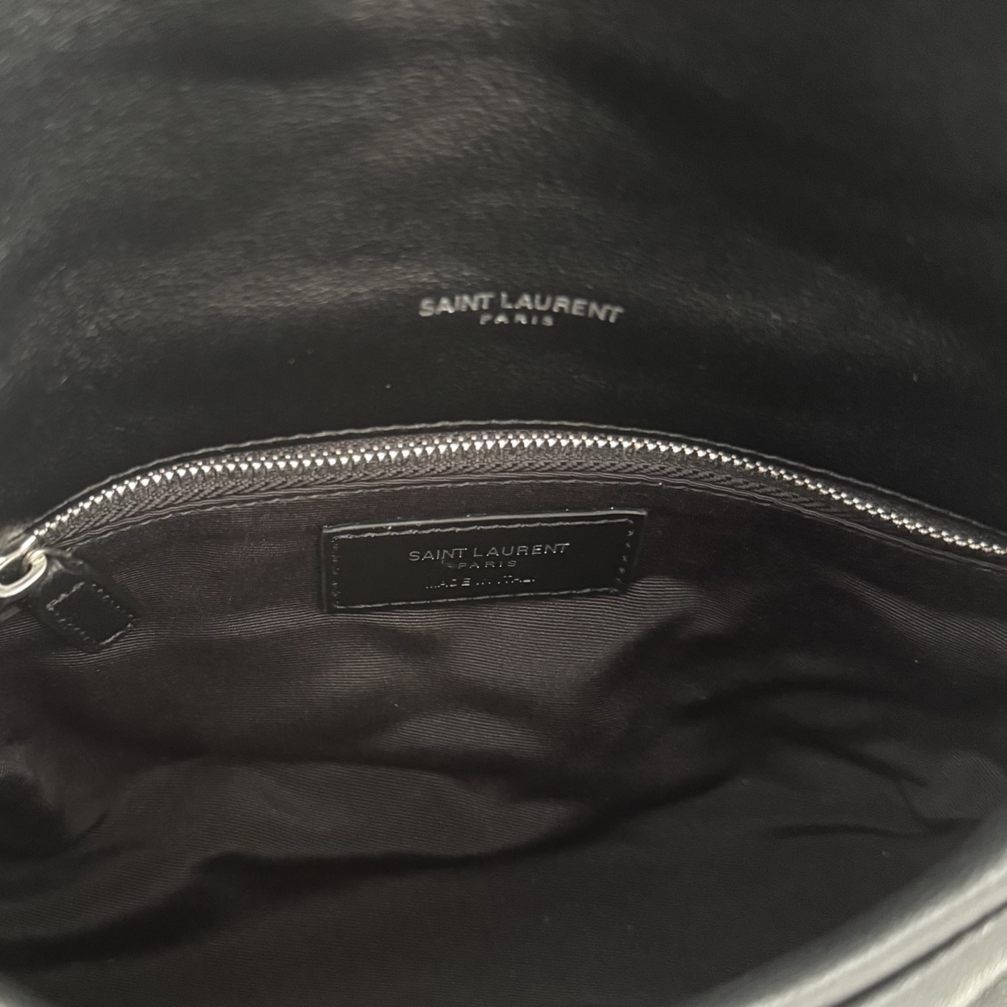 全套包装！LOULOU PUFFE迷你号绗缝小羊皮包，手感柔软细腻的小羊皮，罗缎衬里，能装轻便，单肩斜挎