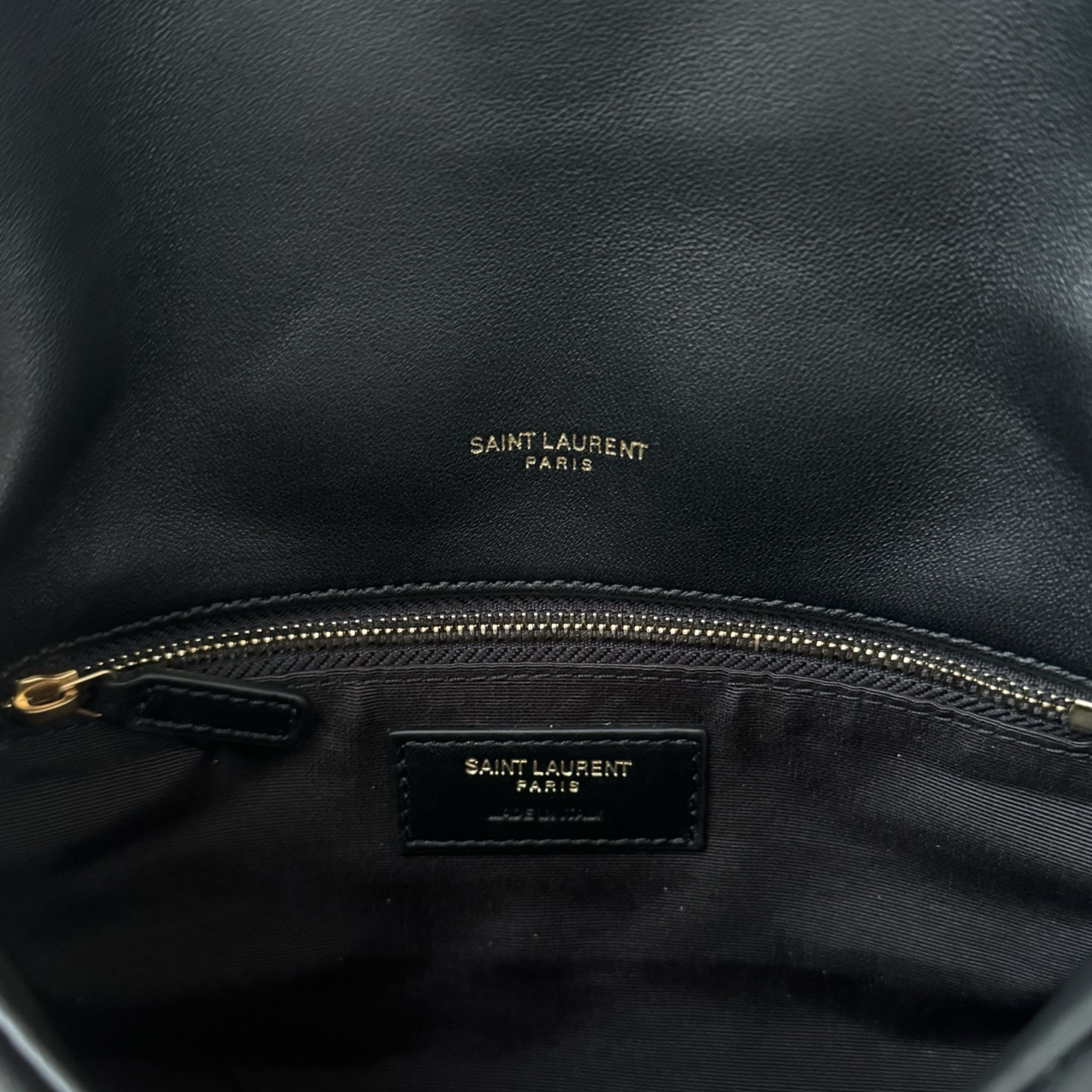 全套包装！LOULOU PUFFE迷你号绗缝小羊皮包，手感柔软细腻的小羊皮，罗缎衬里，能装轻便，单肩斜挎