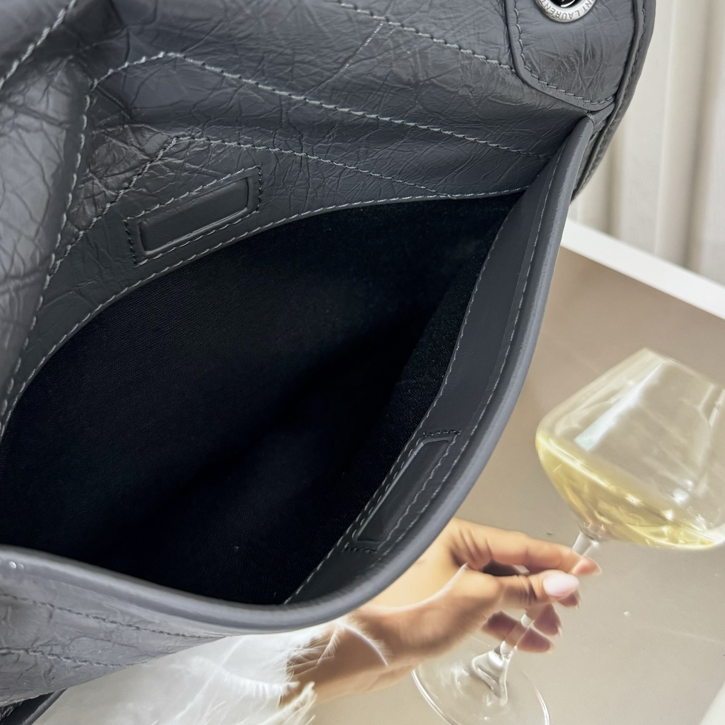 全套包装！型号:，尺寸:22-16.5-7.5cm！Niki新版，链条新增两个D扣，承受能力更强大！油蜡