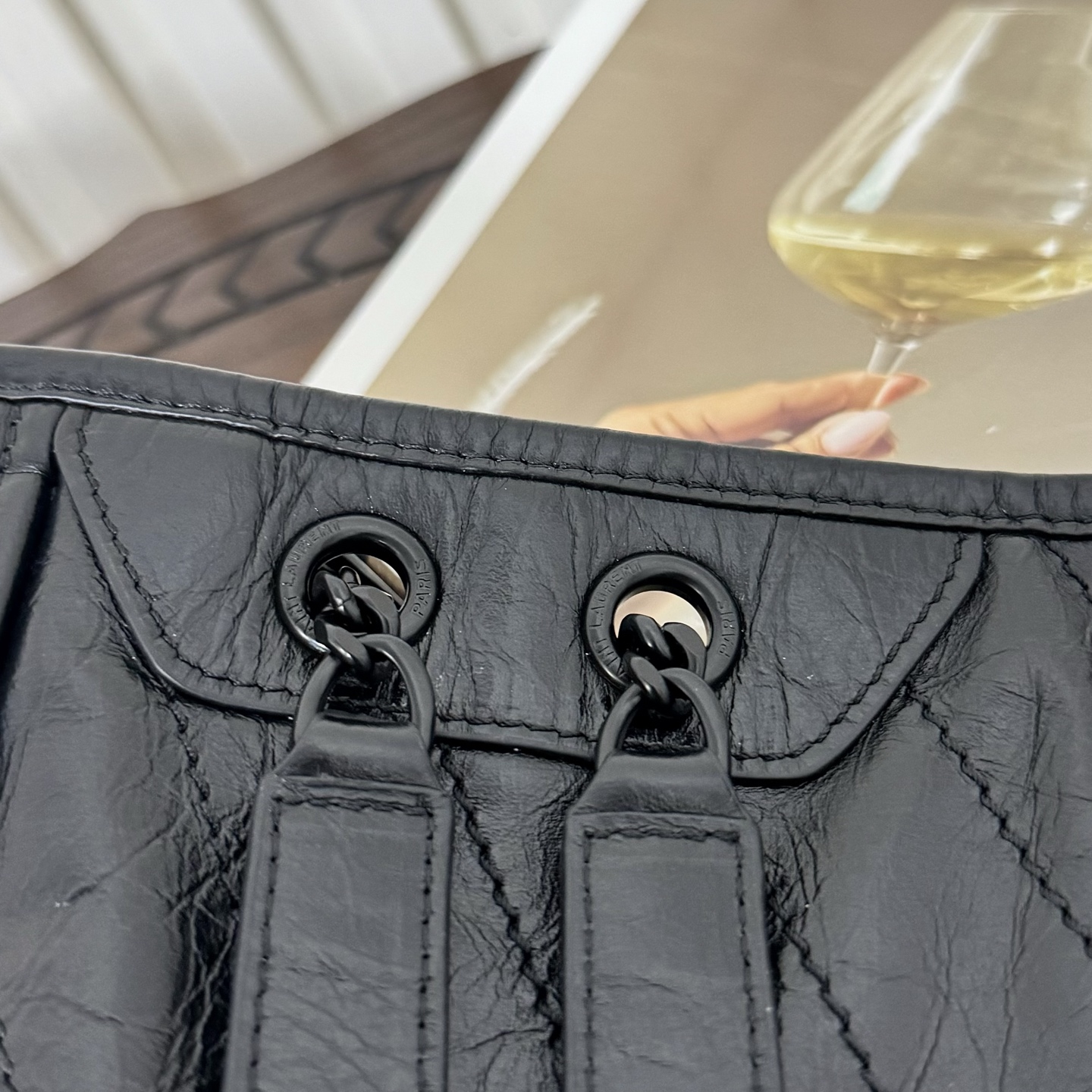 全套包装！型号，尺寸:22/16.5/7.5！超级爆款NiKi热潮势不可挡，logo改为金属质地，链条也