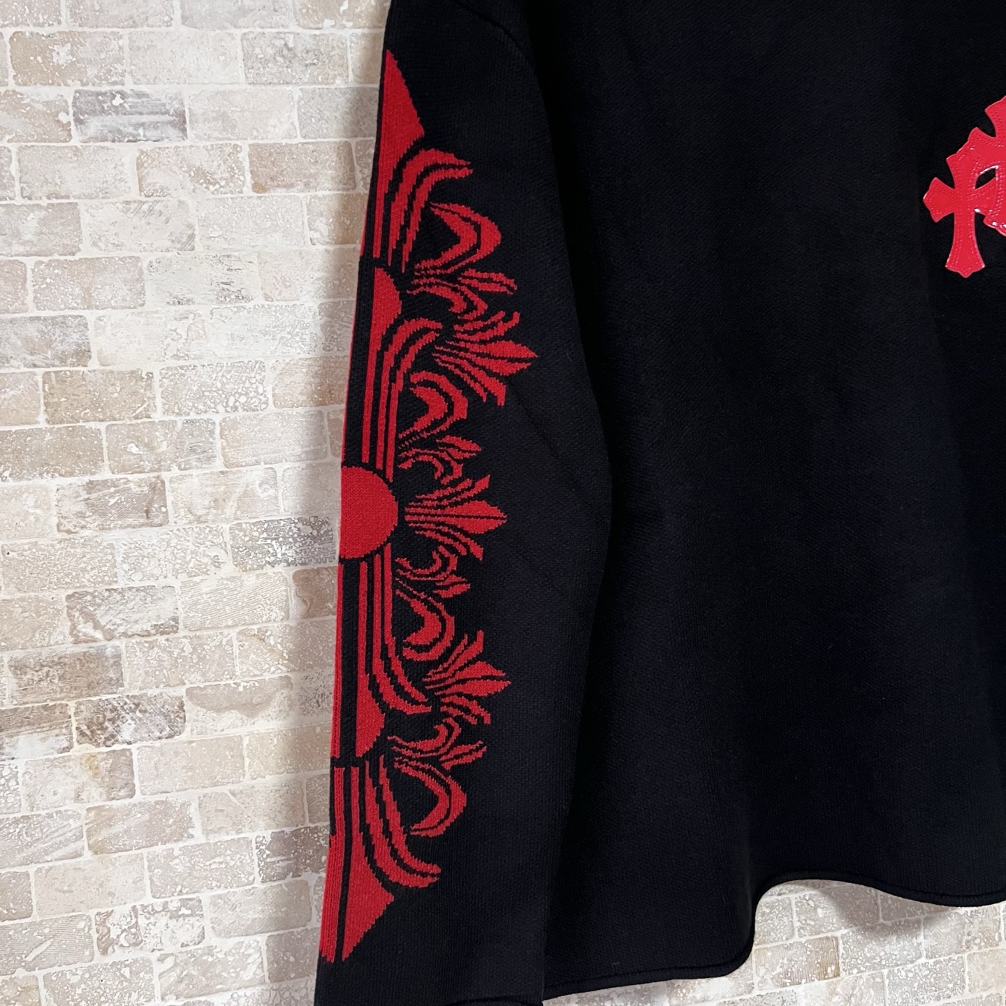 399💰
CH克罗心漆皮针织羊绒毛衣