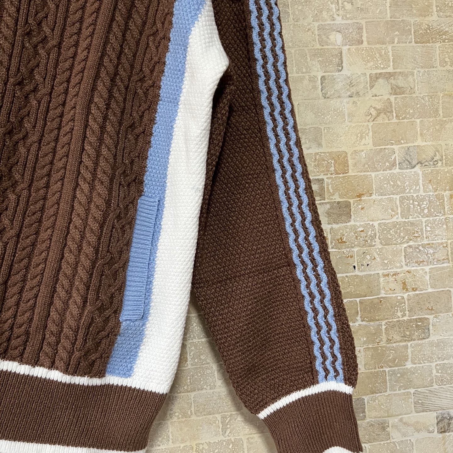 299💰（编号101）
Adidas联名CLOT小绣花羊毛拉链外套